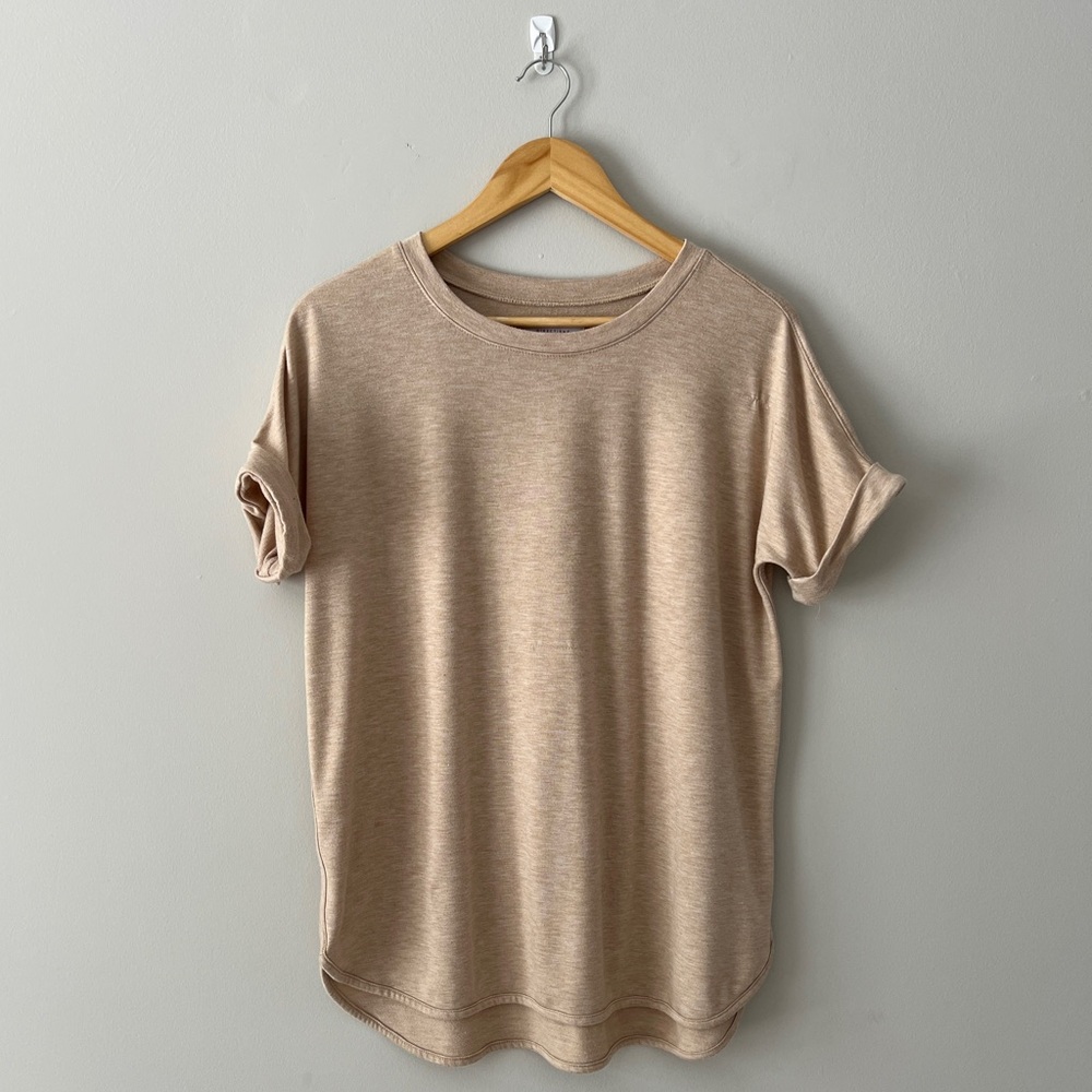 New Directions Tan Short Sleeve Tee